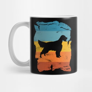 English Setter Distressed Vintage Retro Silhouette Mug